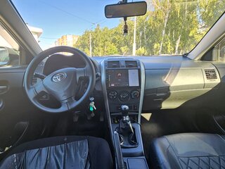 2008 Toyota Corolla X (E140, E150), голубой, 580000 рублей, вид 3