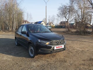 2019 Lada (ВАЗ) Granta I Рестайлинг, чёрный, 570000 рублей, вид 2