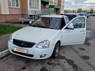 2015 Lada (ВАЗ) Priora I Рестайлинг, белый, 530000 рублей, вид 4