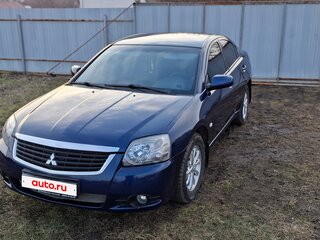 2008 Mitsubishi Galant IX Рестайлинг, синий, 650000 рублей, вид 4