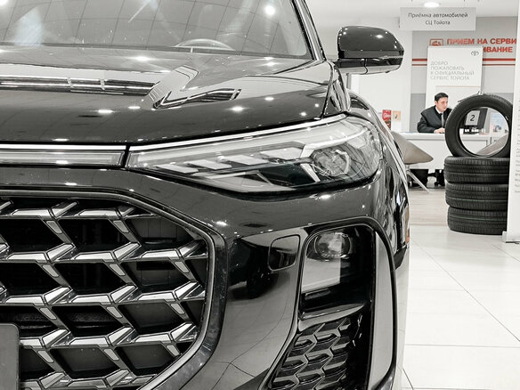 2023 Audi Q6 45 TFSI, чёрный - вид 16