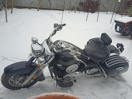 2007 Kawasaki VN1600 Vulcan, чёрный, 490000 рублей, вид 2