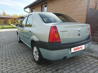 2007 Renault Logan I, зелёный, 425000 рублей, вид 3