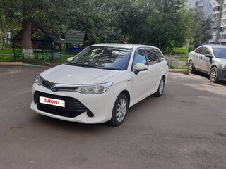 2017 Toyota Corolla Fielder XI (E160, E170, E180) Рестайлинг 1, белый, 1290000 рублей, вид 1