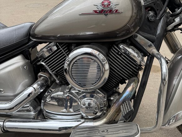 2001 Yamaha XVS1100, серый, 647000 рублей - вид 8