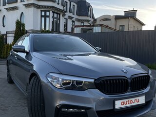 2018 BMW 5 серии 530d VII (G30/G31/G38), серебристый, 3659000 рублей, вид 4