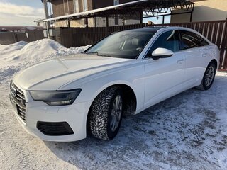 2020 Audi A6 40 TDI V (C8), белый, 4600000 рублей, вид 1