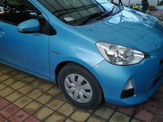 2014 Toyota Aqua I, голубой, 1150000 рублей, вид 5