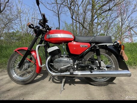 1977 Jawa 350/634, красный, 350000 рублей, вид 3