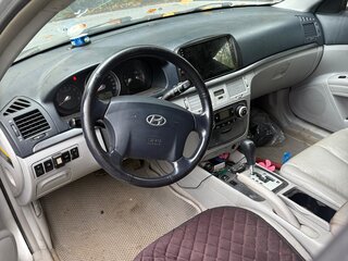 2005 Hyundai Sonata V (NF), серебристый, 600000 рублей, вид 5