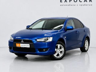 2008 Mitsubishi Lancer X, синий, 720000 рублей, вид 1