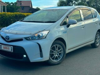 2016 Toyota Prius Alpha I (ZVW40/41) Рестайлинг, белый, 1300000 рублей, вид 2