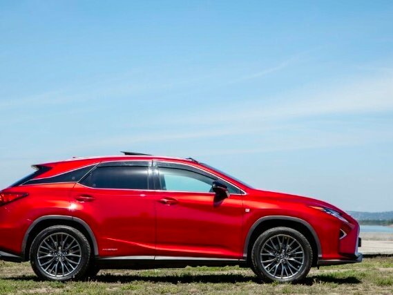 2017 Lexus RX 450h IV, пурпурный, 4490000 рублей - вид 7