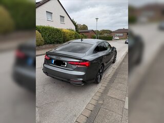 2022 Audi A5 Sportback 35 TFSI II (F5) Рестайлинг, серый, 3780000 рублей, вид 4