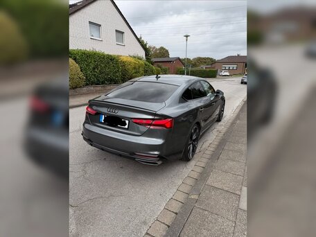2022 Audi A5 Sportback 35 TFSI II (F5) Рестайлинг, серый, 3780000 рублей, вид 4