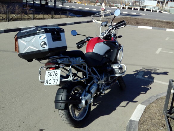 2007 BMW R 1200 GS, красный - вид 2