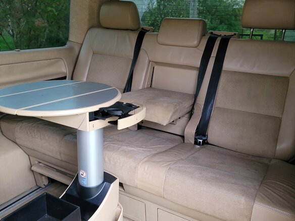 2004 Volkswagen Multivan T5, чёрный, 1500000 рублей - вид 9
