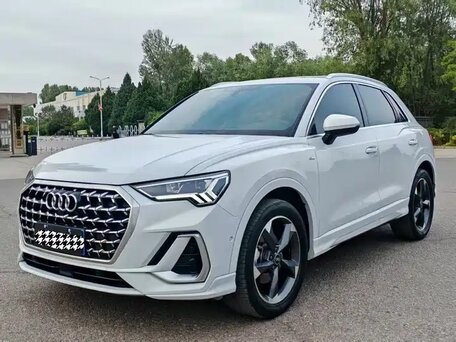 2022 Audi Q3 35 TFSI II (F3), белый, 2600000 рублей, вид 1