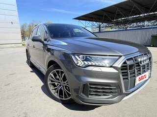 2020 Audi Q7 45 TDI II (4M) Рестайлинг, серый, 5400000 рублей, вид 4