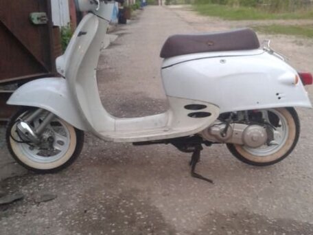 2001 Honda Giorno, белый, 65000 рублей, вид 1