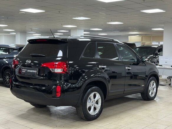 2013 Kia Sorento II Рестайлинг, чёрный, 1195000 рублей - вид 5