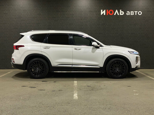 2019 Hyundai Santa Fe IV, белый, 3230000 рублей - вид 3