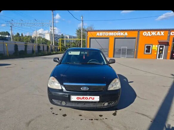 2011 Lada (ВАЗ) Priora I, чёрный, 300000 рублей - вид 1