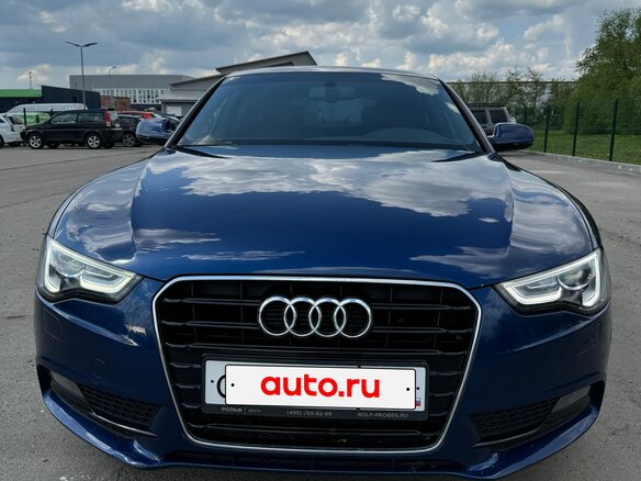 2013 Audi A5 I (8T) Рестайлинг, синий, 1600000 рублей - вид 3