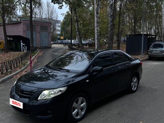2007 Toyota Corolla X (E140, E150), чёрный, 650000 рублей, вид 2