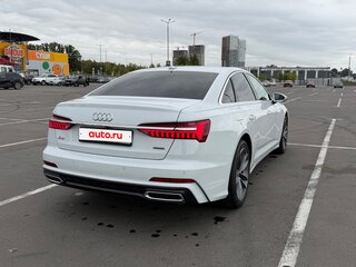 2020 Audi A6 45 TFSI V (C8), белый, 3730000 рублей, вид 5