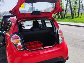 2011 Chevrolet Spark III, красный, 650000 рублей, вид 5