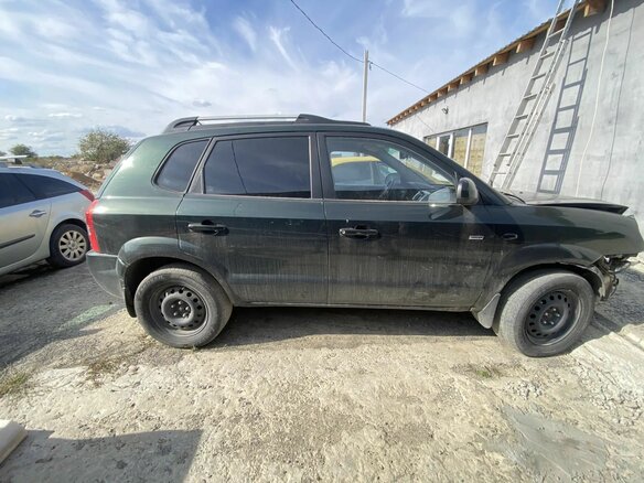 2007 Hyundai Tucson I, зелёный, 550000 рублей - вид 4