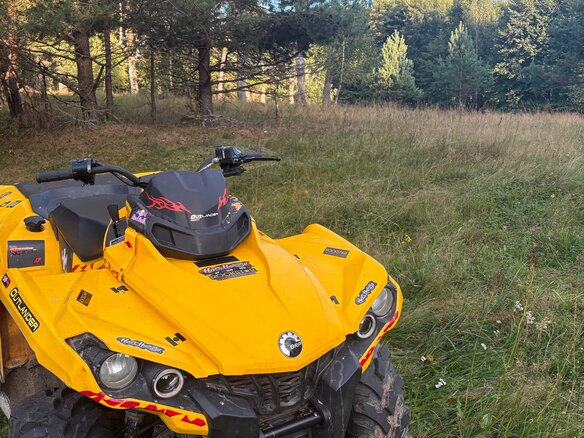 2012 BRP Can-Am Outlander MAX 500, жёлтый, 790000 рублей - вид 17