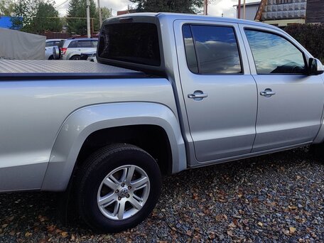 2013 Volkswagen Amarok I, серебристый, 1950000 рублей, вид 2