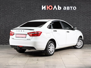 2021 Lada (ВАЗ) Vesta I, белый, 880000 рублей, вид 4