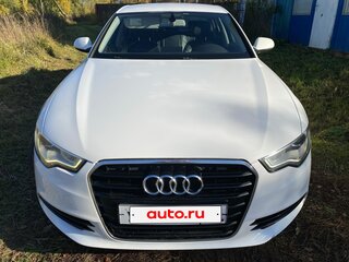 2012 Audi A6 IV (C7), белый, 1450000 рублей, вид 2