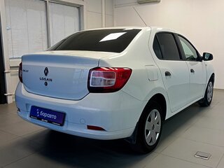 2014 Renault Logan II, белый, 640000 рублей, вид 4