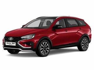 2026 Lada (ВАЗ) Vesta SW Cross I Рестайлинг (NG), красный, 2118000 рублей, вид 1