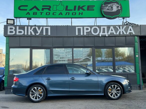 2015 Audi A4 IV (B8) Рестайлинг, синий, 1529000 рублей - вид 2