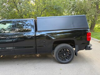 2018 Chevrolet Silverado Double Cab 6-speed III (K2XX) Рестайлинг, чёрный, 2500000 рублей, вид 3