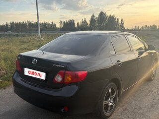 2008 Toyota Corolla AMT X (E140, E150), чёрный, 830000 рублей, вид 4