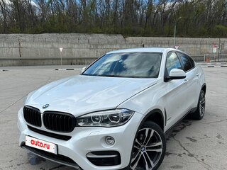2016 BMW X6 35i II (F16), белый, 3660000 рублей, вид 1