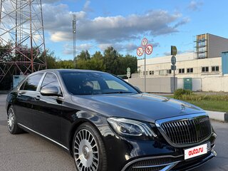 2016 Mercedes-Benz Maybach S-Класс 500 I (X222), чёрный, 2999000 рублей, вид 3
