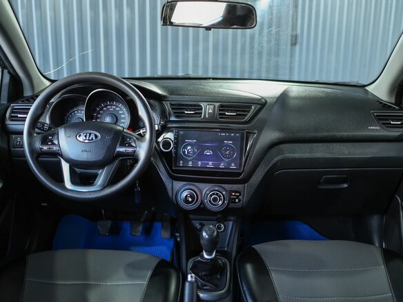 2013 Kia Rio III, чёрный, 849000 рублей - вид 7