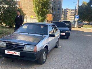 2003 Lada (ВАЗ) 21099, серебристый, 40000 рублей, вид 2