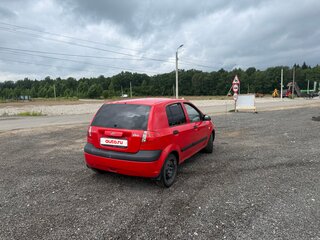 2008 Hyundai Getz I Рестайлинг, красный, 250000 рублей, вид 4