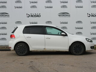 2010 Volkswagen Golf VI, белый, 495000 рублей, вид 4