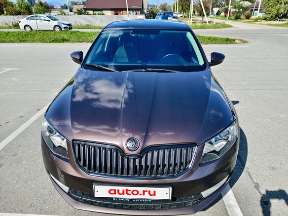 2016 Skoda Octavia III (A7), коричневый, 1385000 рублей - вид 8