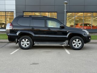 2008 Toyota Land Cruiser Prado 5-speed 120 Series Рестайлинг, чёрный, 1760000 рублей, вид 4