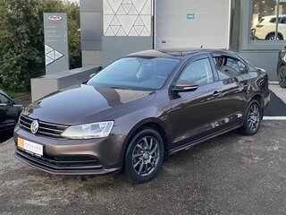 2016 Volkswagen Jetta VI Рестайлинг, коричневый, 840000 рублей, вид 2